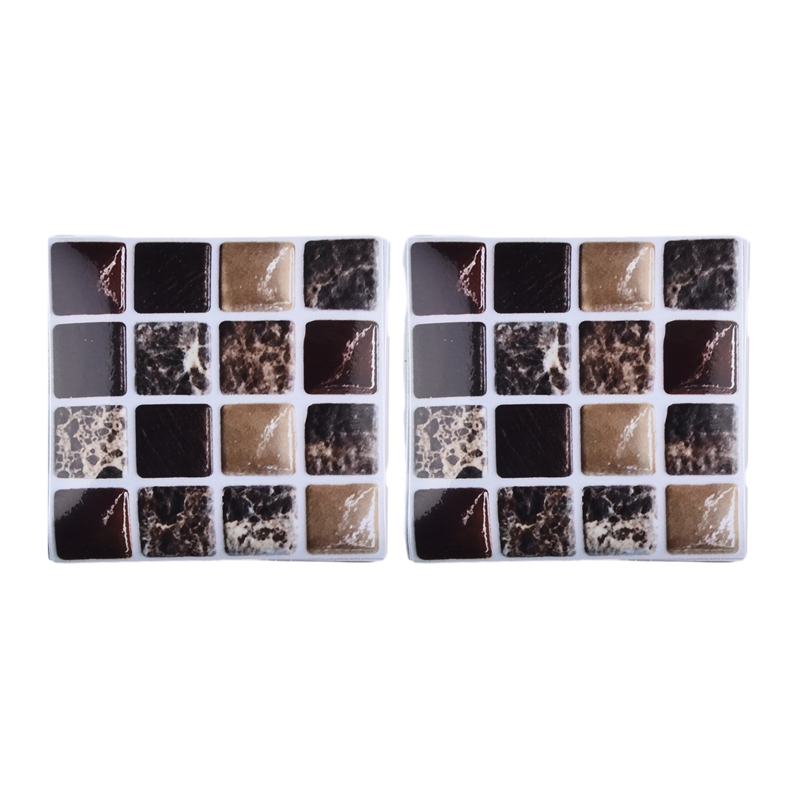 Home Bathroom Tiles Design - 20PCS 모자이크 타일 벽 스티커 방수