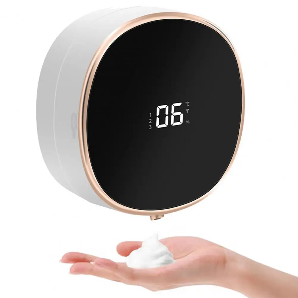 Home Bathroom Wall Soap Dispenser - 터치 버튼이 있는 전기 비누 디스펜서