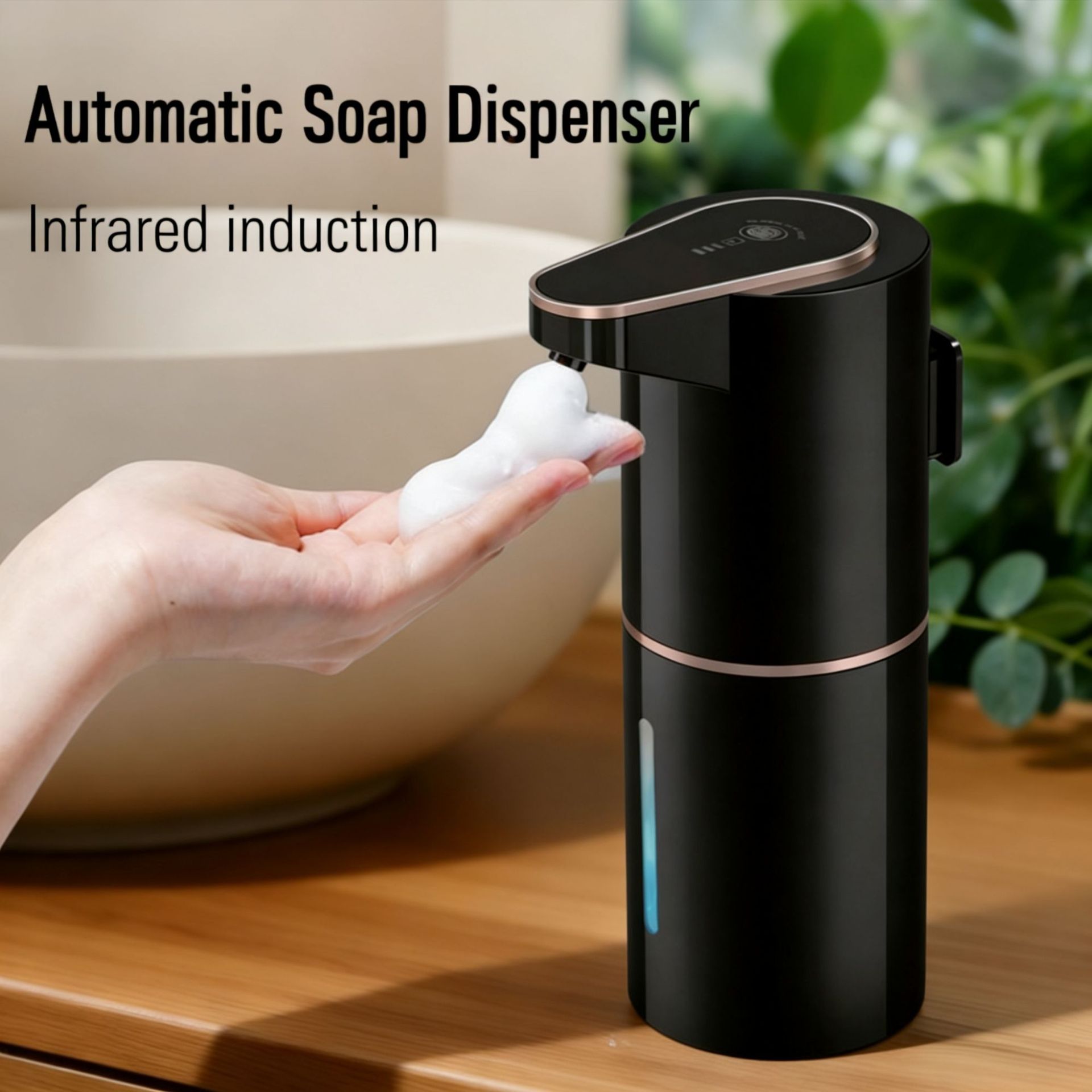 Home Bathroom Wall Soap Dispenser - 전기 비누 디스펜서 자동 유도 거품