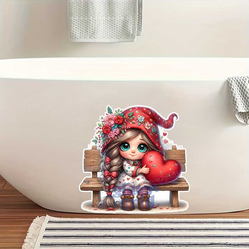발렌타인 데이 하트 디자인 벽 스티커 (욕실, 거실,  - Home Bathroom Tiles Design 리뷰 및 가격