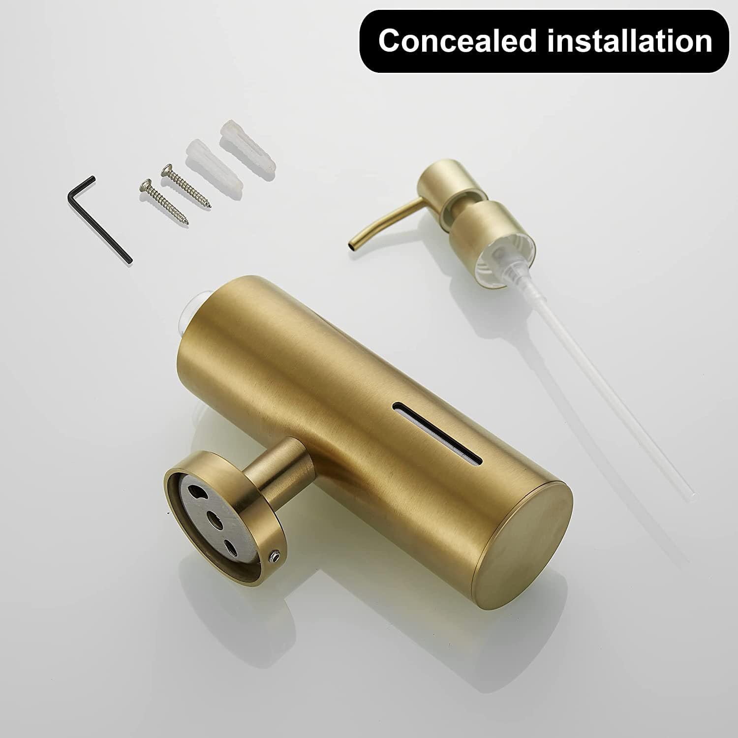 250ML 용량의 단일형 비누 디스펜서, 욕실 벽걸이형 - Home Bathroom Wall Soap Dispenser 리뷰 및 가격