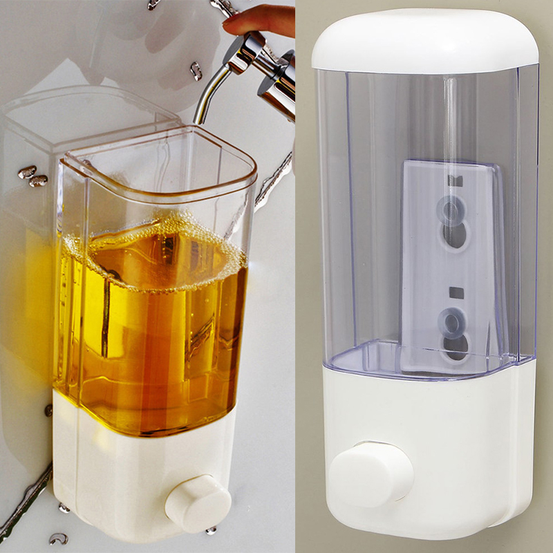 500ML 벽 마운트 비누 디스펜서 욕실 소독제 샴푸  - Home Bathroom Wall Soap Dispenser 리뷰 및 가격