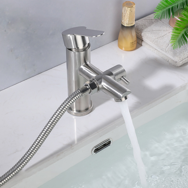 욕실 샤워 분지 싱크 수도꼭지 2 기능 따뜻한 것과 차 - Home Depot Bathroom Vanities 리뷰 및 가격