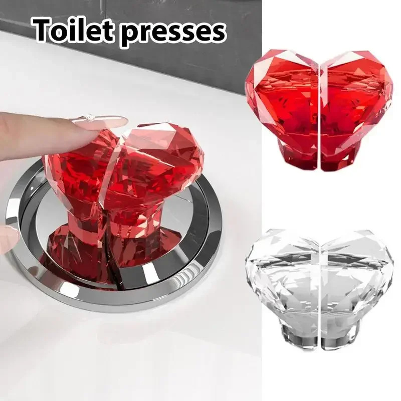 하트 모양 변기 플러시 버튼, 사랑스러운 변기 푸시 버 - Home Depot Bathroom Vanities 리뷰 및 가격