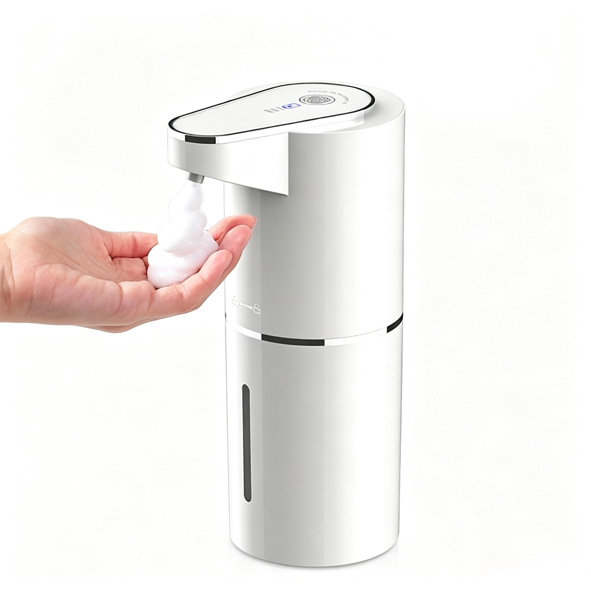 전기 비누 디스펜서 자동 유도 거품 손 소독제 가정용  - Home Bathroom Wall Soap Dispenser 리뷰 및 가격
