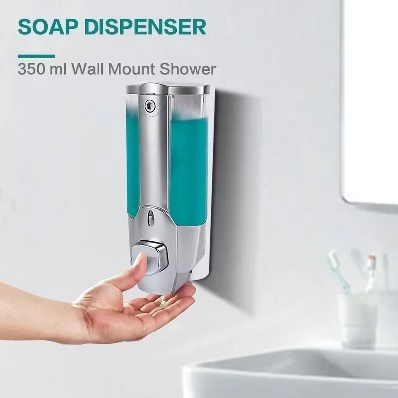 새로운 ABS 벽 마운트 비누 디스펜서 홈 호텔 욕실  - Home Bathroom Wall Soap Dispenser 리뷰 및 가격