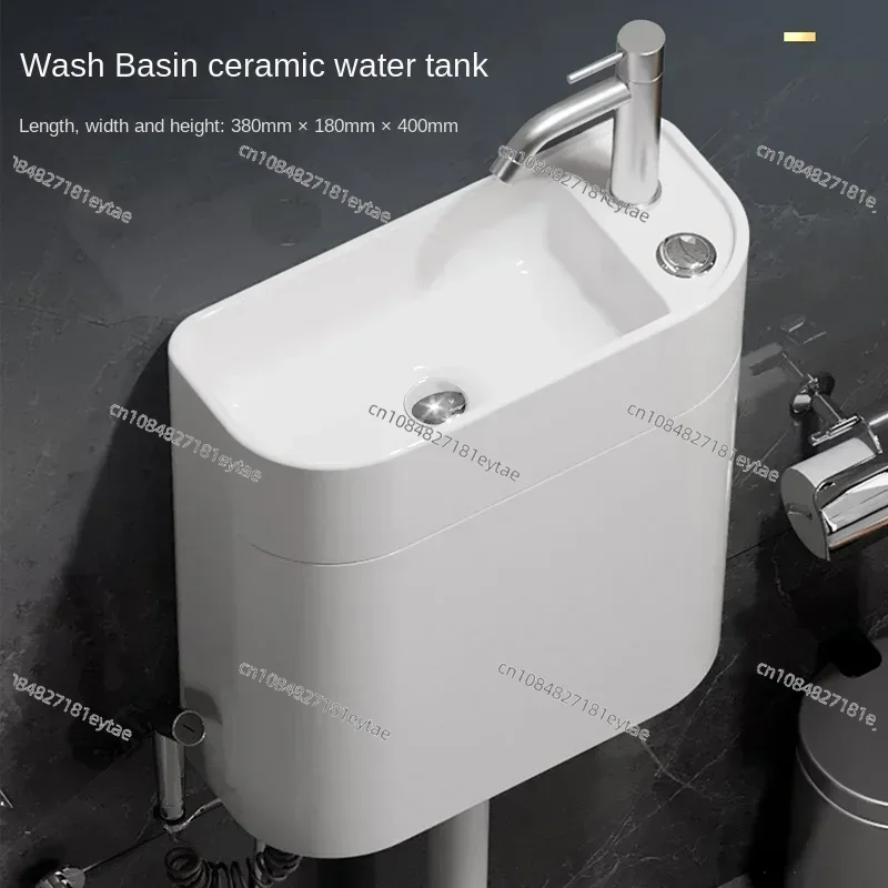 스쿼팅 변기 세라믹 물탱크와 손 씻는 싱크대가 있는 가 - Home Bathroom Urinal 리뷰 및 가격