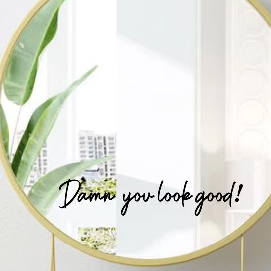 당신은 잘 보인다. 섬세한 거울 스티커 데칼 욕실 욕조 - Home Goods Bathroom Mirrors 리뷰 및 가격